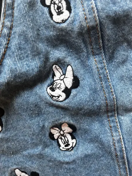 Dětské džínové šaty Minnie Mouse 4