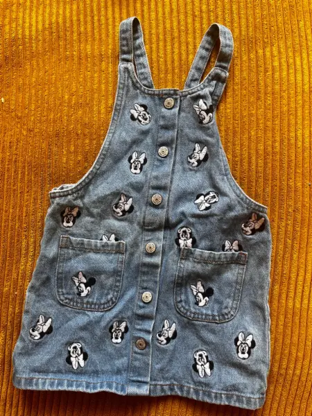 Dětské džínové šaty Minnie Mouse 2