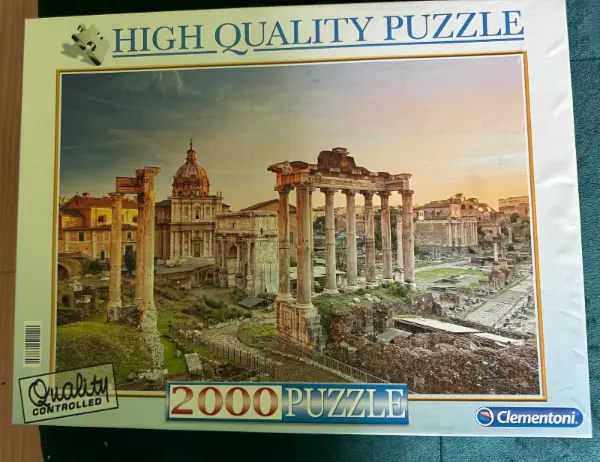 Puzzle Clementoni 2000 dílků - Římské fórum