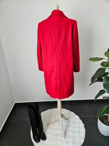 Elegantní vlněný kabát Zara 2