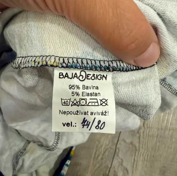 Dětský overal s kapucí Baja Design, motiv lvi 3
