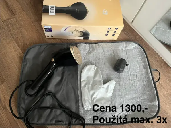 Ruční napařovač oděvů Philips, použitý max. 3x