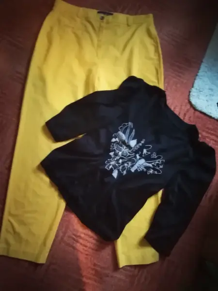 Mírně pružné kalhoty do pasu 2