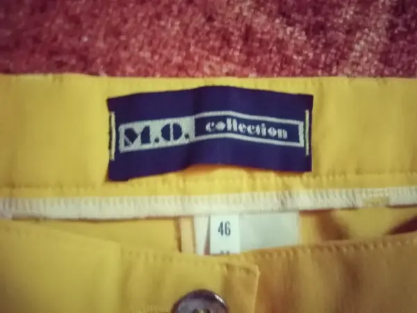 Mírně pružné kalhoty do pasu 12