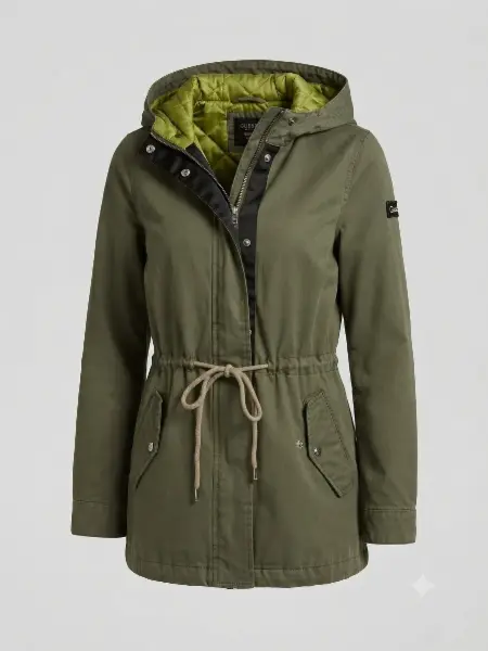 Dámská bunda Guess khaki