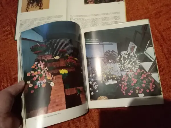 Retro knihy o pěstování květin a Flora Olomouc 5