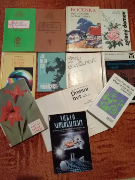 Retro knihy o pěstování květin a Flora Olomouc 16