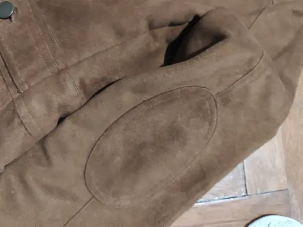 Dámská semišová bunda Next, hnědá, vel. 38 9
