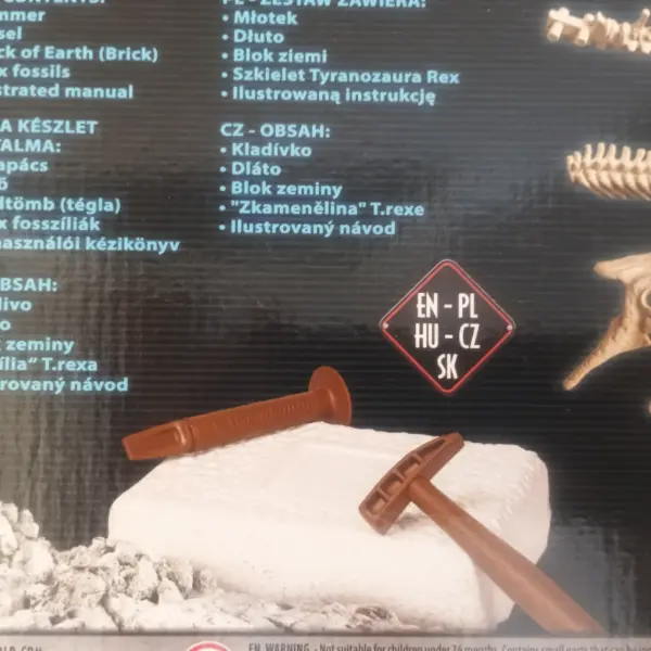  archeologická sada"Zkamenělina" 3