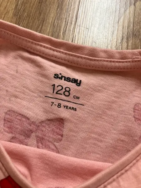 Dívčí trička Lupilu a Sinsay, vel. 122/128 4