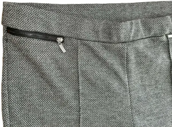 Dámské šedé elegantní kalhoty, super na podzim, vel. 40/42 4