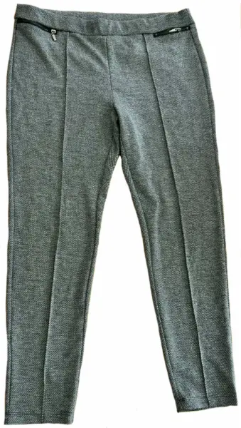 Dámské šedé elegantní kalhoty, super na podzim, vel. 40/42 2
