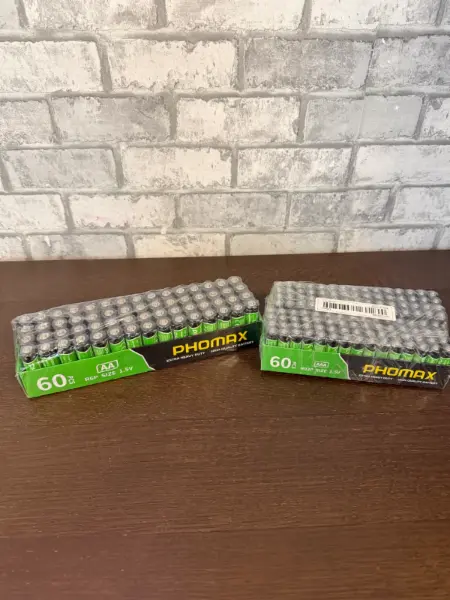 Baterie Phomax AA a AAA - sada 180kusů