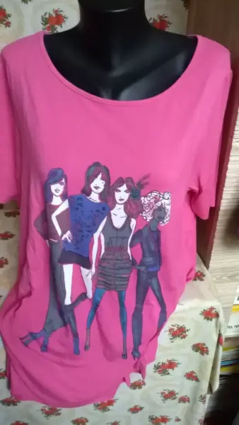 Dlouhá pružná tunika XL-XXXL