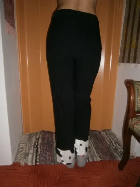 Stahující kalhoty se zipem na boku M-XL 3