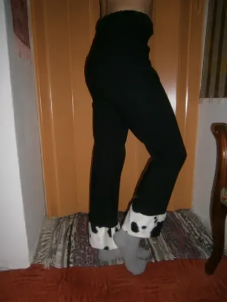Stahující kalhoty se zipem na boku M-XL 2