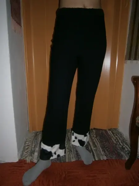 Stahující kalhoty se zipem na boku M-XL