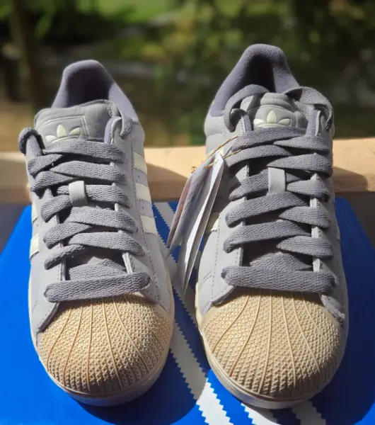 Tenisky Adidas Superstar, šedé, vel. 40 2/3 3