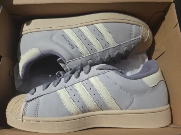Tenisky Adidas Superstar, šedé, vel. 40 2/3 6