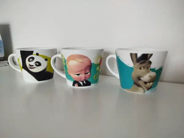 Sada 3 keramických hrnků s dětskými motivy 4