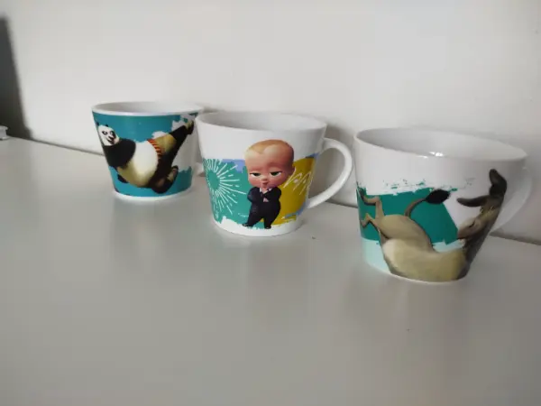 Sada 3 keramických hrnků s dětskými motivy 8