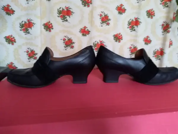 Kožené vintage polobotky 8