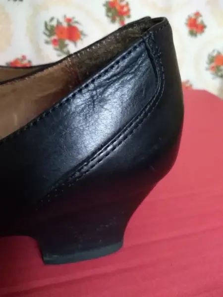 Kožené vintage polobotky 6