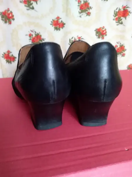 Kožené vintage polobotky 4