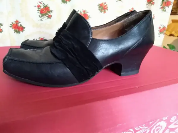 Kožené vintage polobotky 5