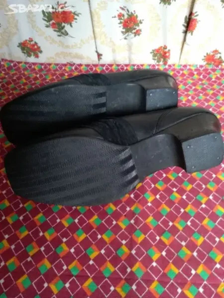 Kožené vintage polobotky 13