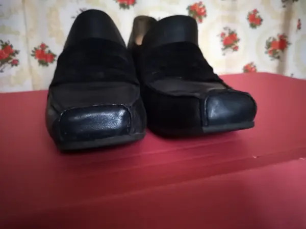 Kožené vintage polobotky 7