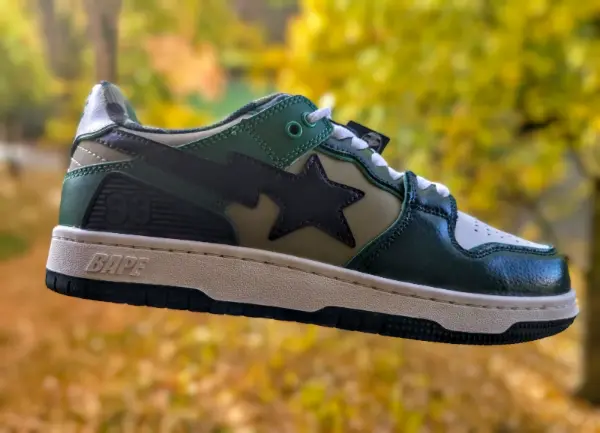 Pánské tenisky BAPE STA, zelené, vel. 44