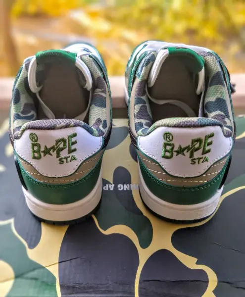 Pánské tenisky BAPE STA, zelené, vel. 44 5