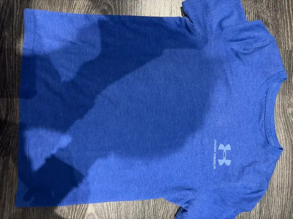 Dětské modré tričko Under Armour HeatGear