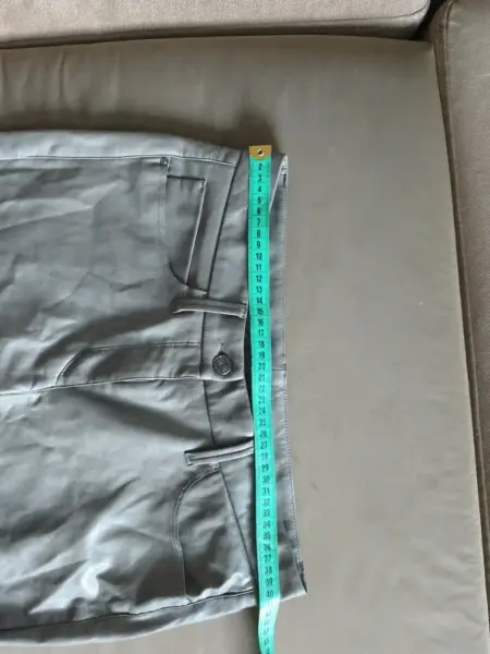Dámské koženkové kalhoty  9