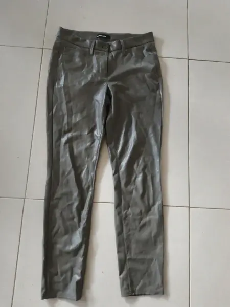 Dámské koženkové kalhoty 