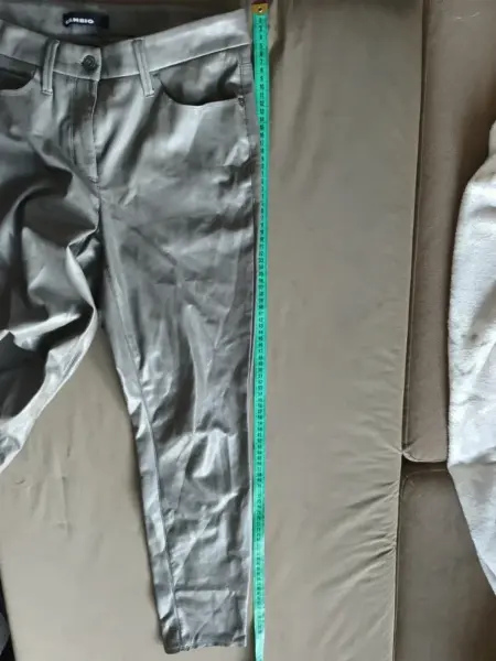 Dámské koženkové kalhoty  10