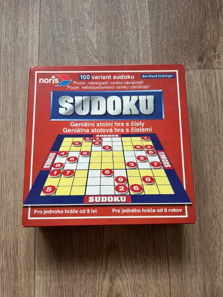 Stolní hra Sudoku od Noris