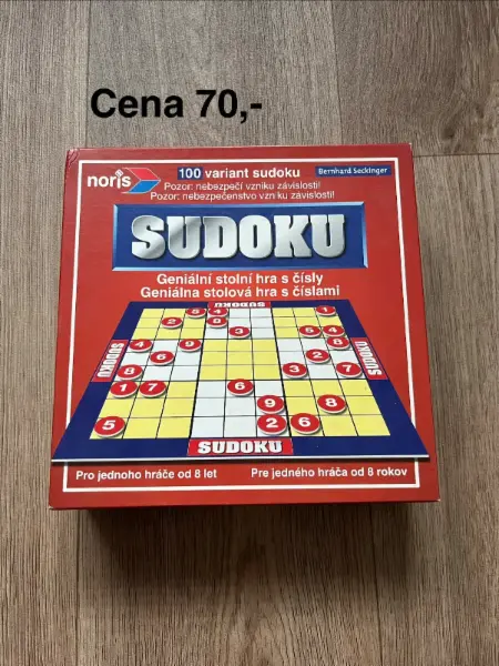 Stolní hra Sudoku od Noris