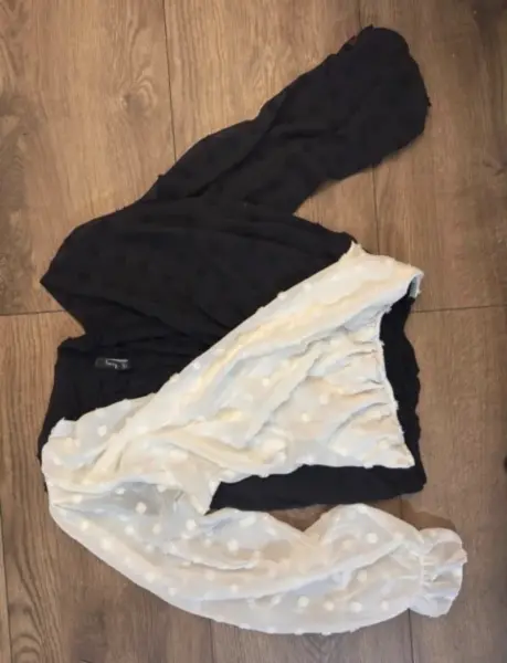 Dámská halenka Fenzy, černobílá, vel. 3XL