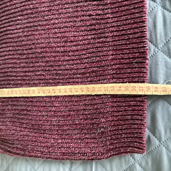 Dámský vínový svetr H&M Basic 4