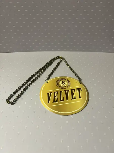 Sběratelská cedule Velvet Smíchovský výběr 2