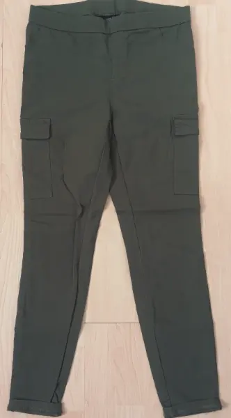 Dámské khaki cargo kalhoty vel.42