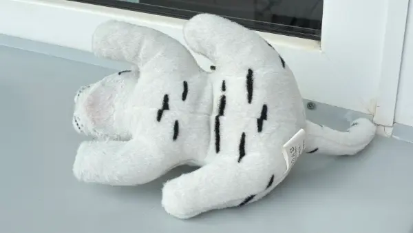 Plyšový bílý tygr 4