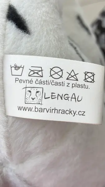 Plyšový bílý tygr 7