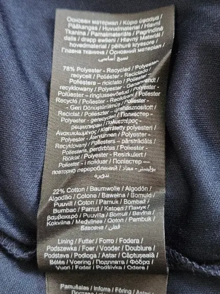 Dámské kalhoty VILA, černo-bílé, vel. M 8