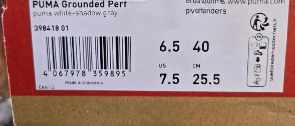 Puma Grounded Perf – Vel. 40 7
