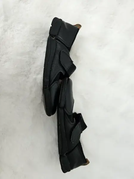 Černé kožené baleríny Clarks 4