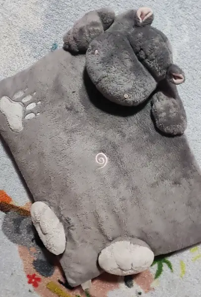 Polštářek hroch  2