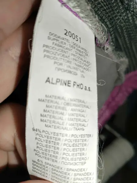Dívčí softshellová bunda Alpine Pro vel.152/158 6